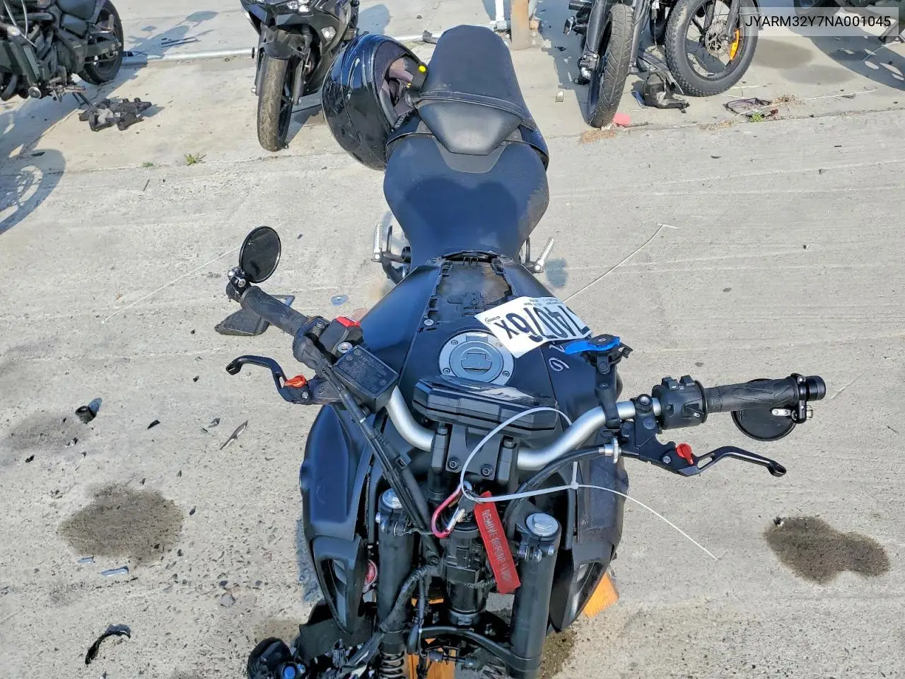 2022 Yamaha Mt07 C VIN: JYARM32Y7NA001045 Lot: 56574076