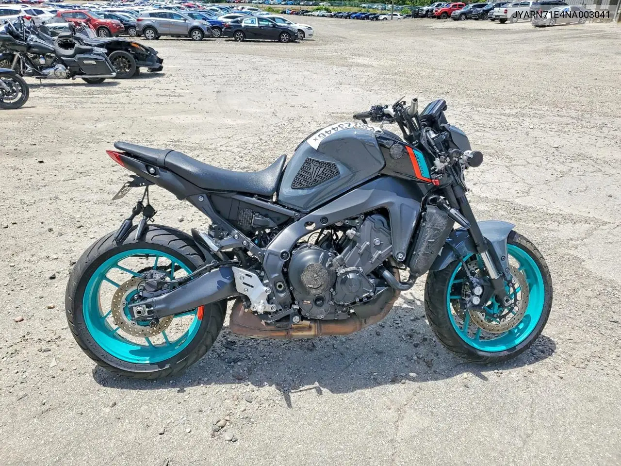 2022 Yamaha Mt09 VIN: JYARN71E4NA003041 Lot: 58223446