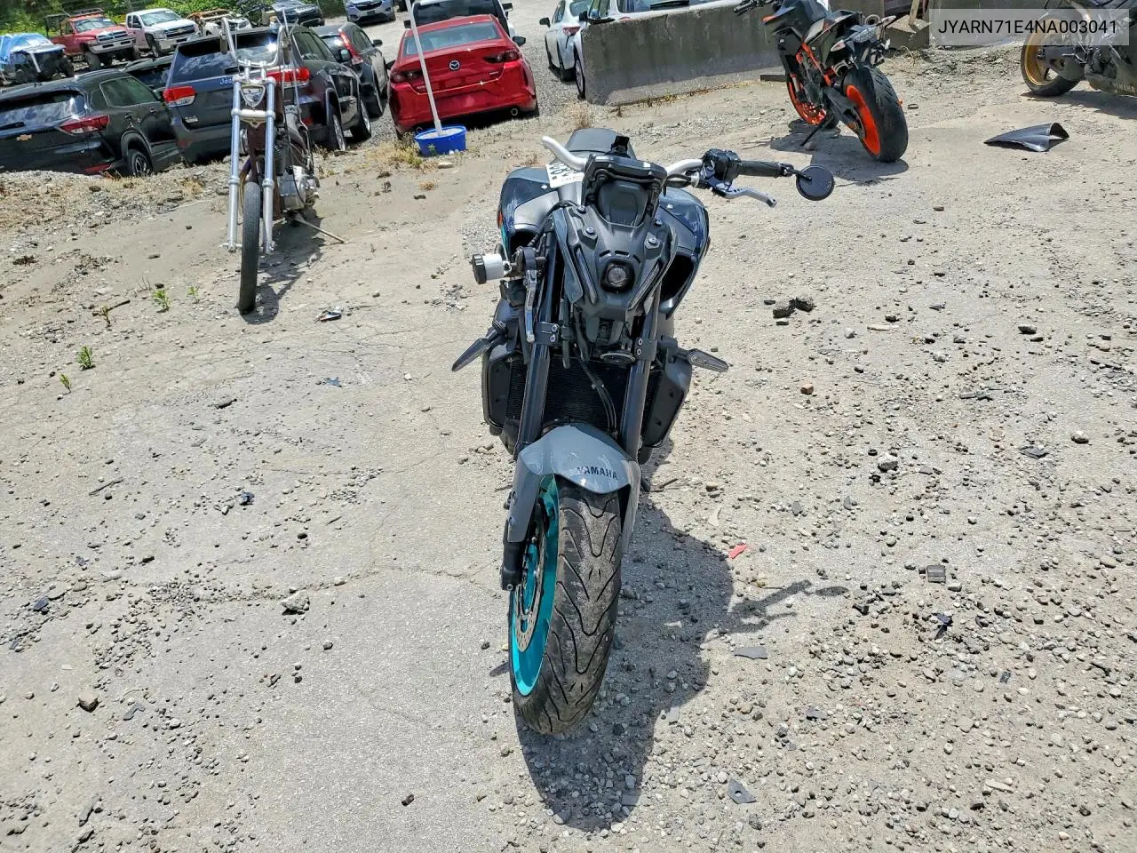 2022 Yamaha Mt09 VIN: JYARN71E4NA003041 Lot: 58223446