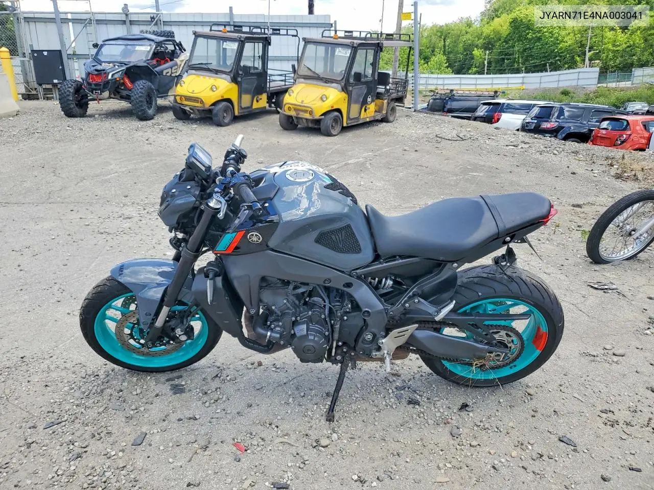 2022 Yamaha Mt09 VIN: JYARN71E4NA003041 Lot: 58223446