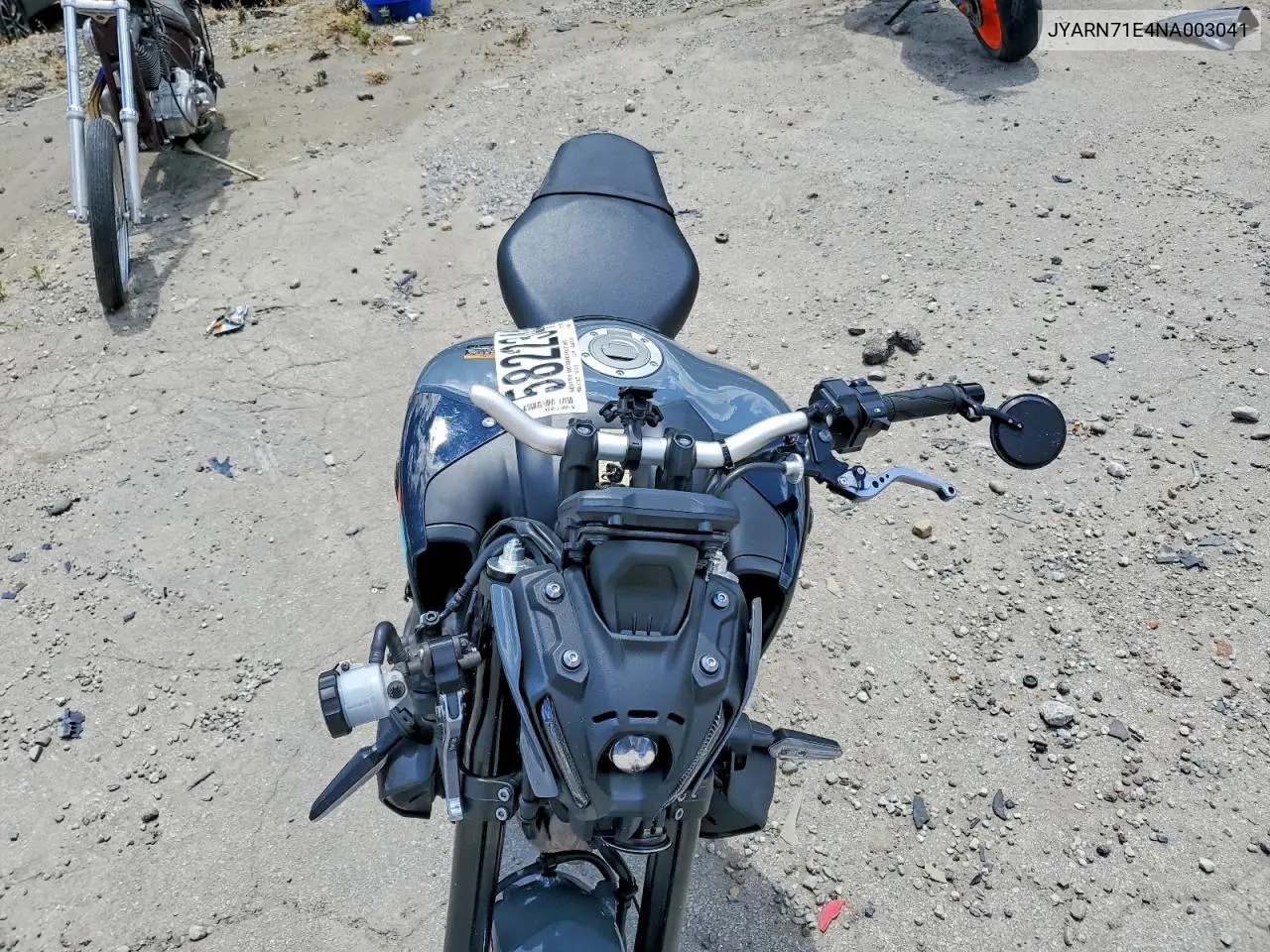 2022 Yamaha Mt09 VIN: JYARN71E4NA003041 Lot: 58223446