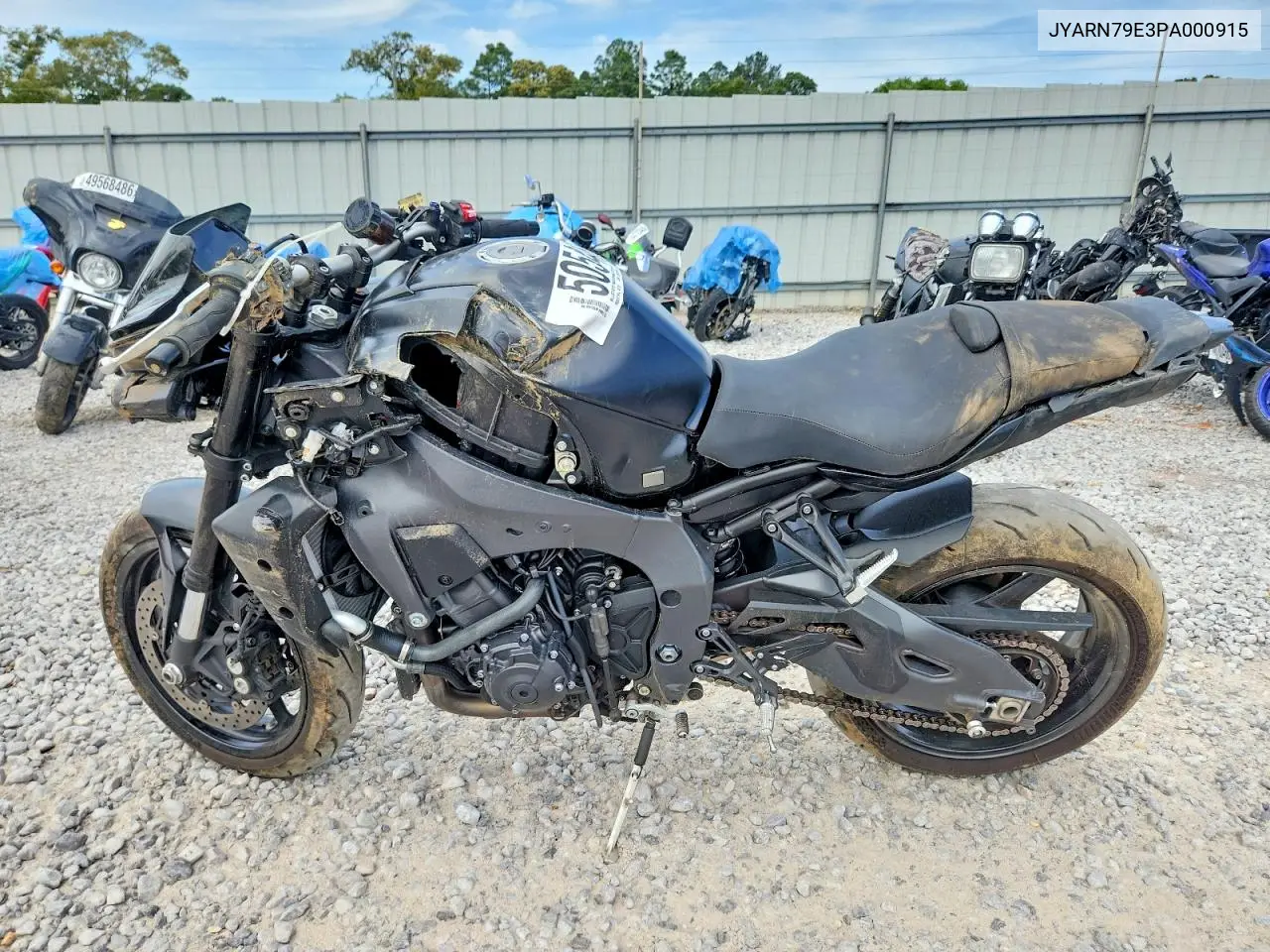 2023 Yamaha Mtn1000 VIN: JYARN79E3PA000915 Lot: 50546786