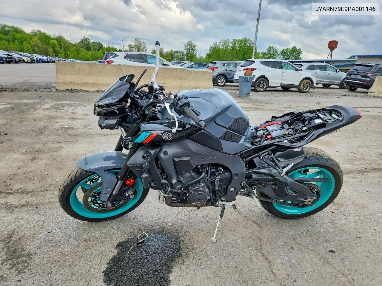 2023 Yamaha Mtn1000 VIN: JYARN79E9PA001146 Lot: 53548196