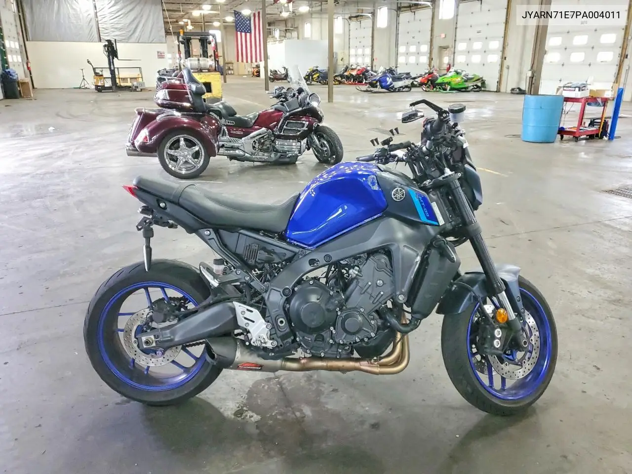 2023 Yamaha Mt09 VIN: JYARN71E7PA004011 Lot: 56995106