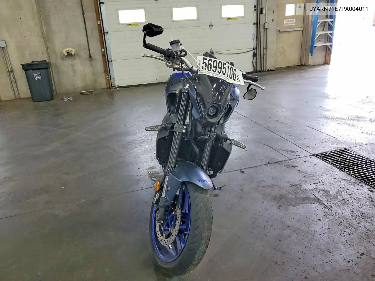 2023 Yamaha Mt09 VIN: JYARN71E7PA004011 Lot: 56995106