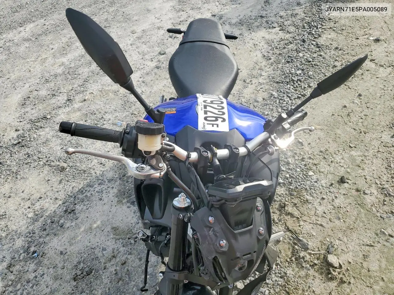 2023 Yamaha Mt09 VIN: JYARN71E5PA005089 Lot: 60779226