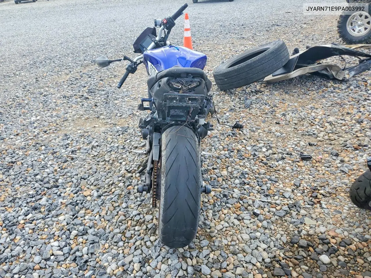 2023 Yamaha Mt09 VIN: JYARN71E9PA003992 Lot: 60794306