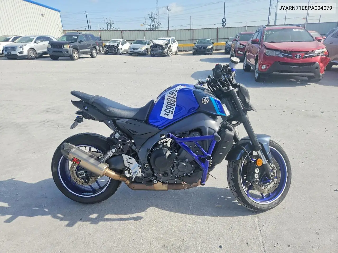 2023 Yamaha Mt09 VIN: JYARN71E8PA004079 Lot: 85618865