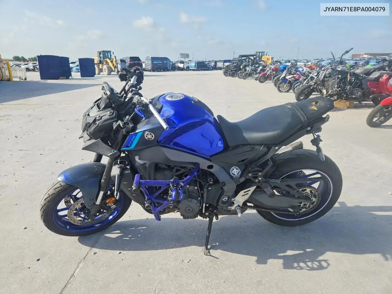 2023 Yamaha Mt09 VIN: JYARN71E8PA004079 Lot: 85618865