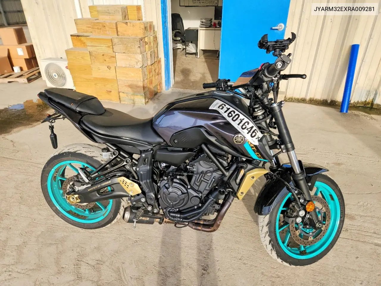 2024 Yamaha Mt07 VIN: JYARM32EXRA009281 Lot: 61601646