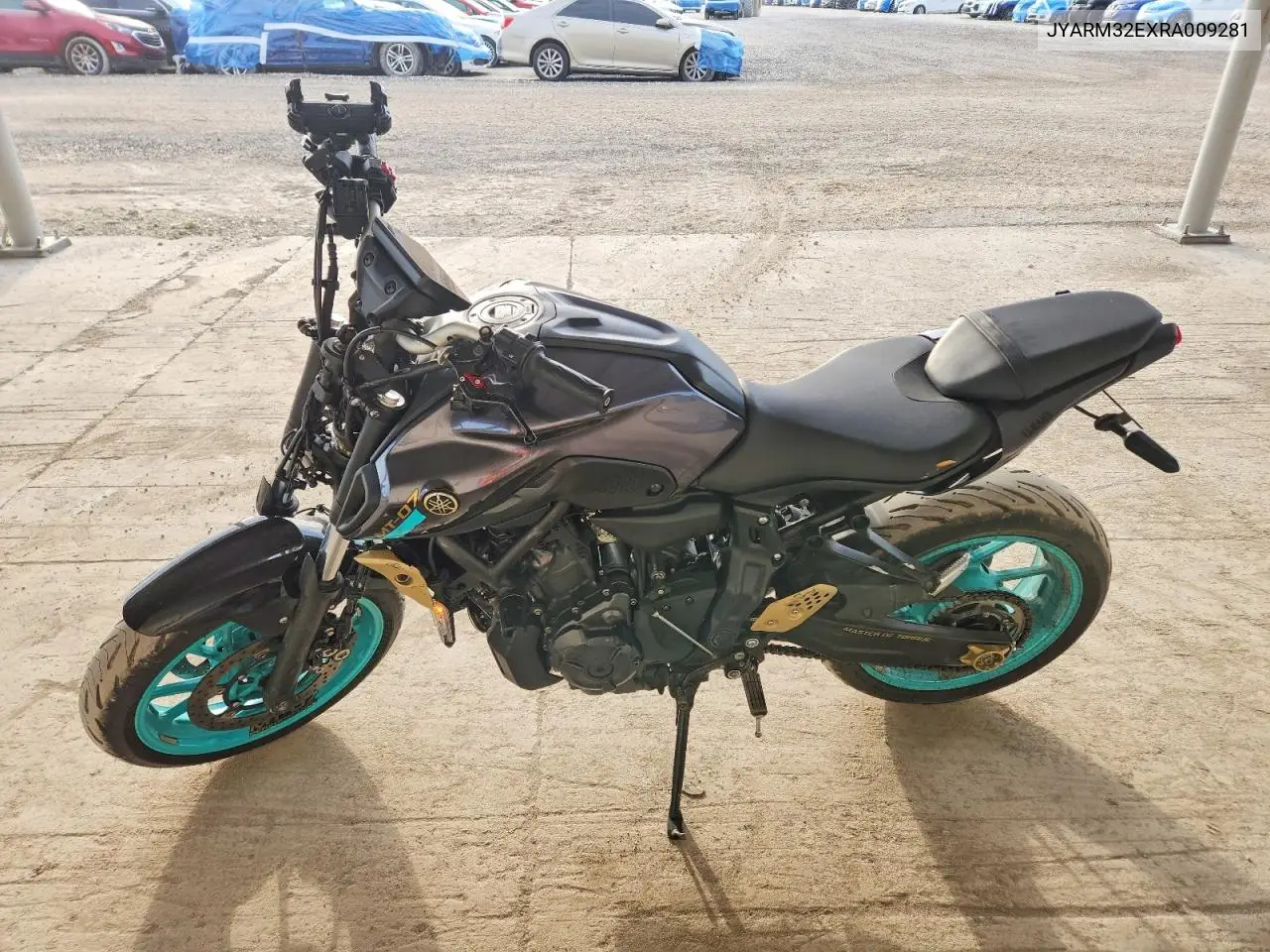 2024 Yamaha Mt07 VIN: JYARM32EXRA009281 Lot: 61601646