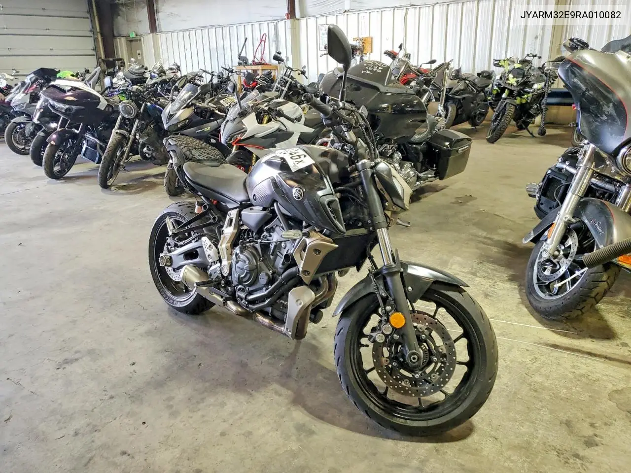2024 Yamaha Mt07 VIN: JYARM32E9RA010082 Lot: 61798246