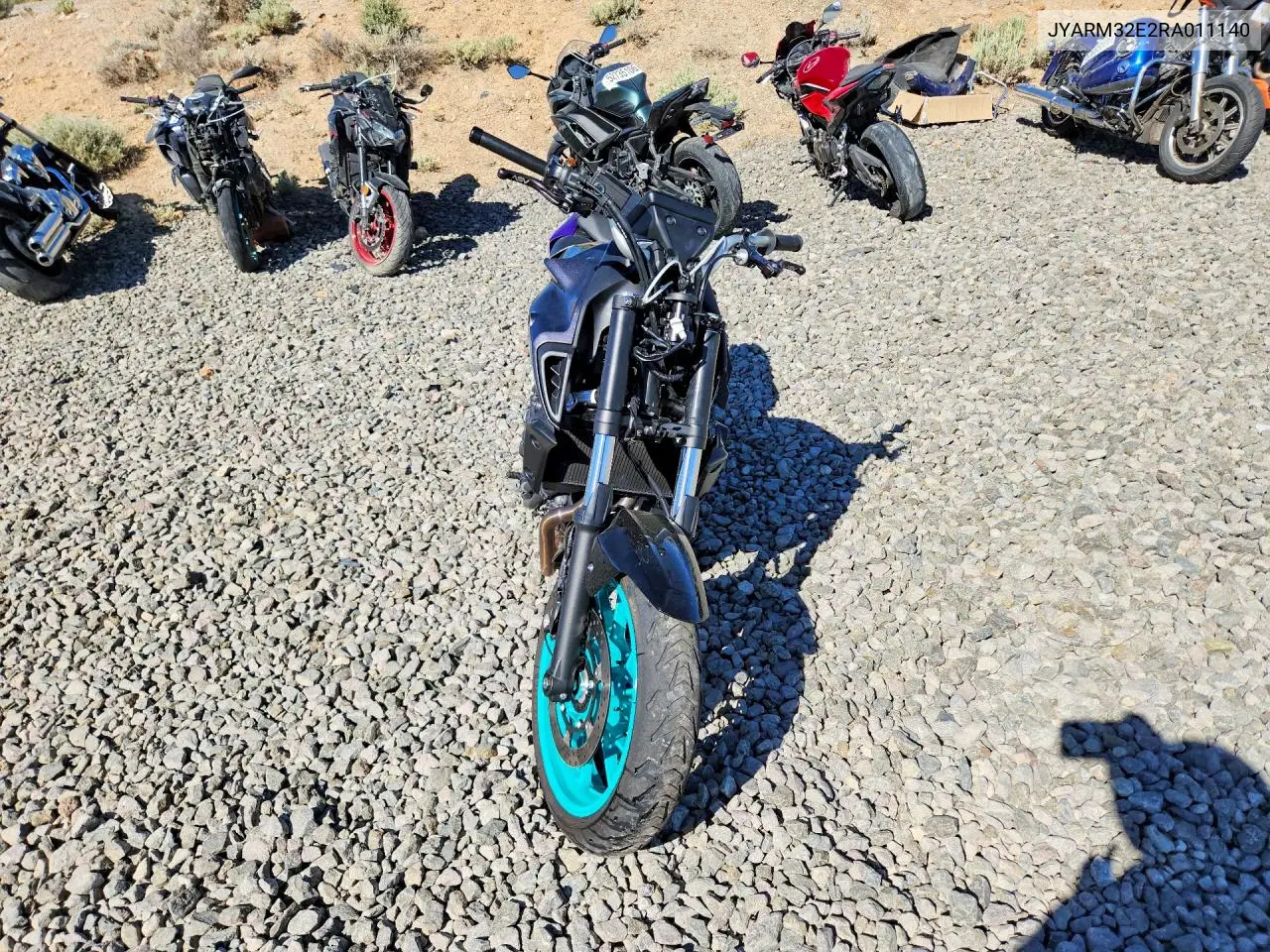 2024 Yamaha Mt07 VIN: JYARM32E2RA011140 Lot: 95589655