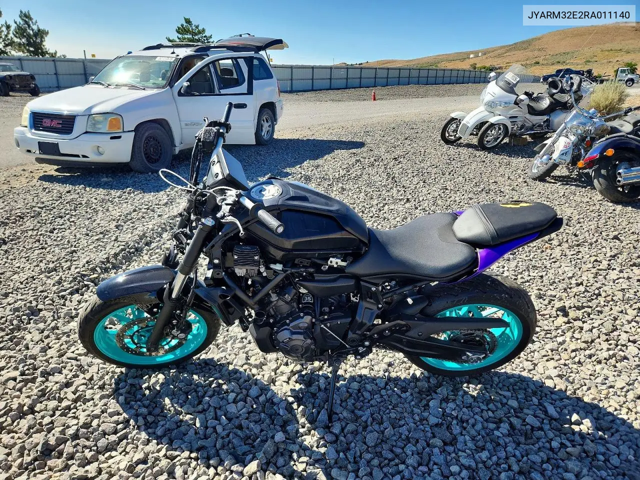 2024 Yamaha Mt07 VIN: JYARM32E2RA011140 Lot: 95589655