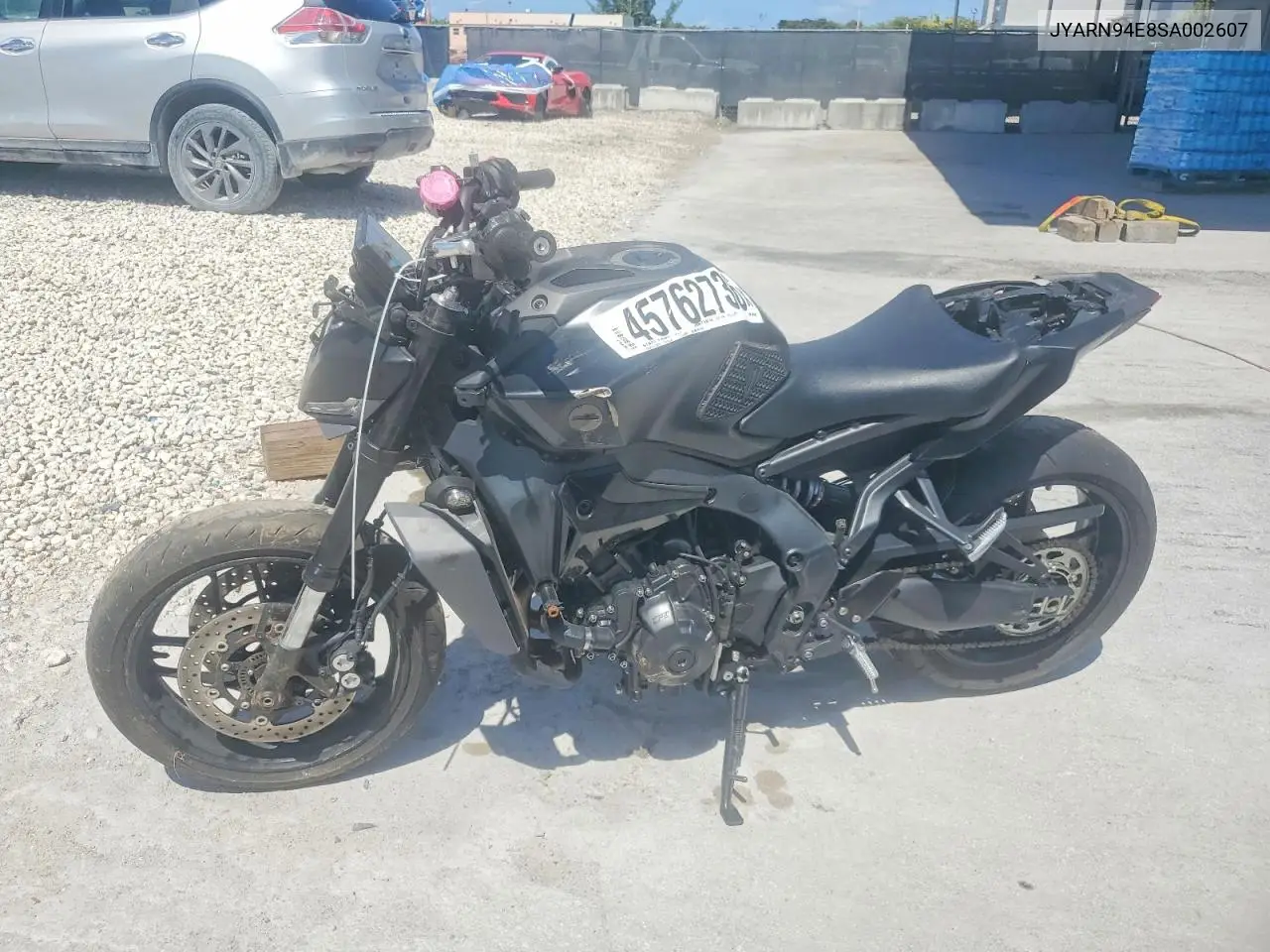 2025 Yamaha Mt09 VIN: JYARN94E8SA002607 Lot: 45762736