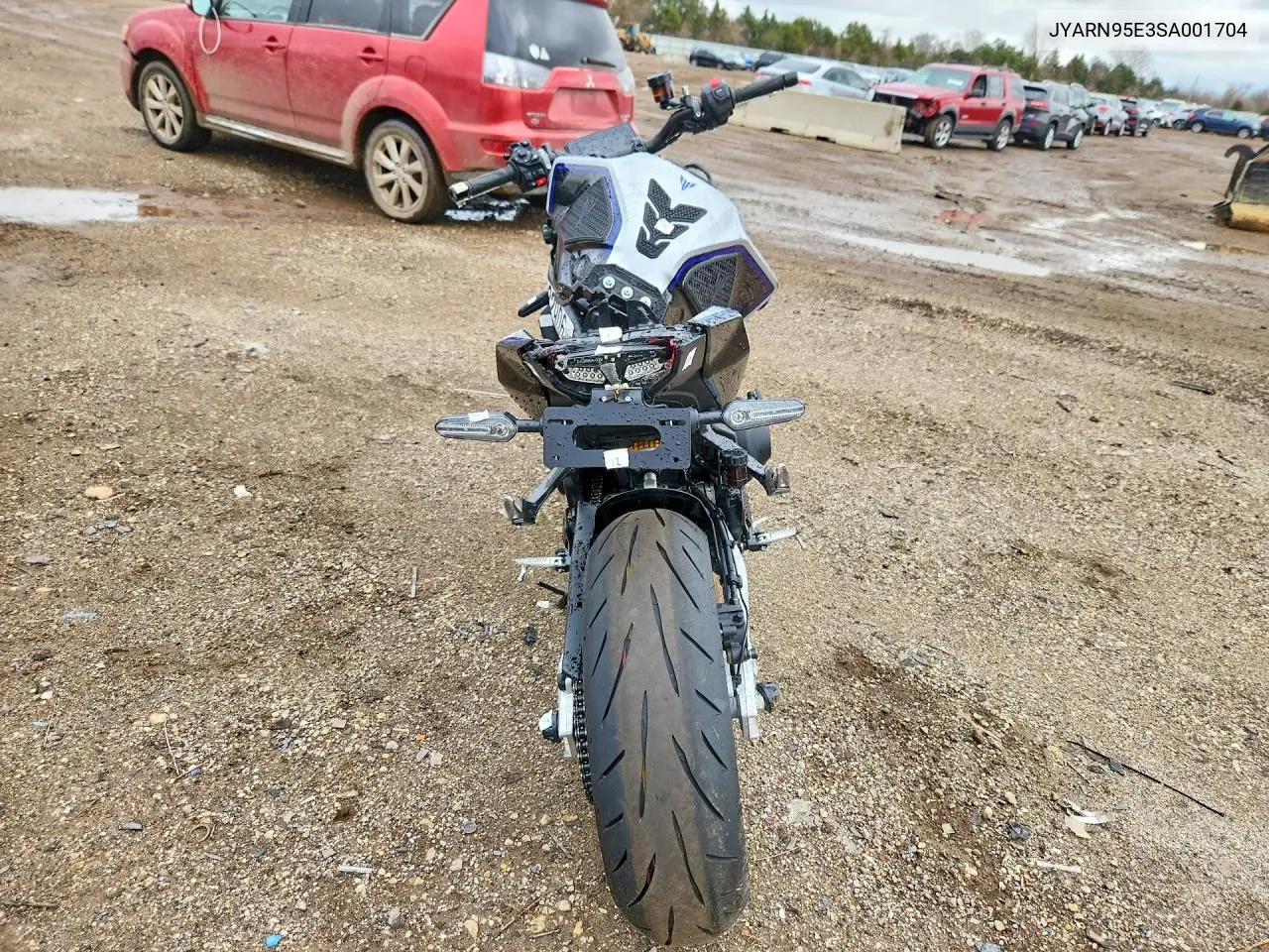 2025 Yamaha Mt09 Sp VIN: JYARN95E3SA001704 Lot: 49392906