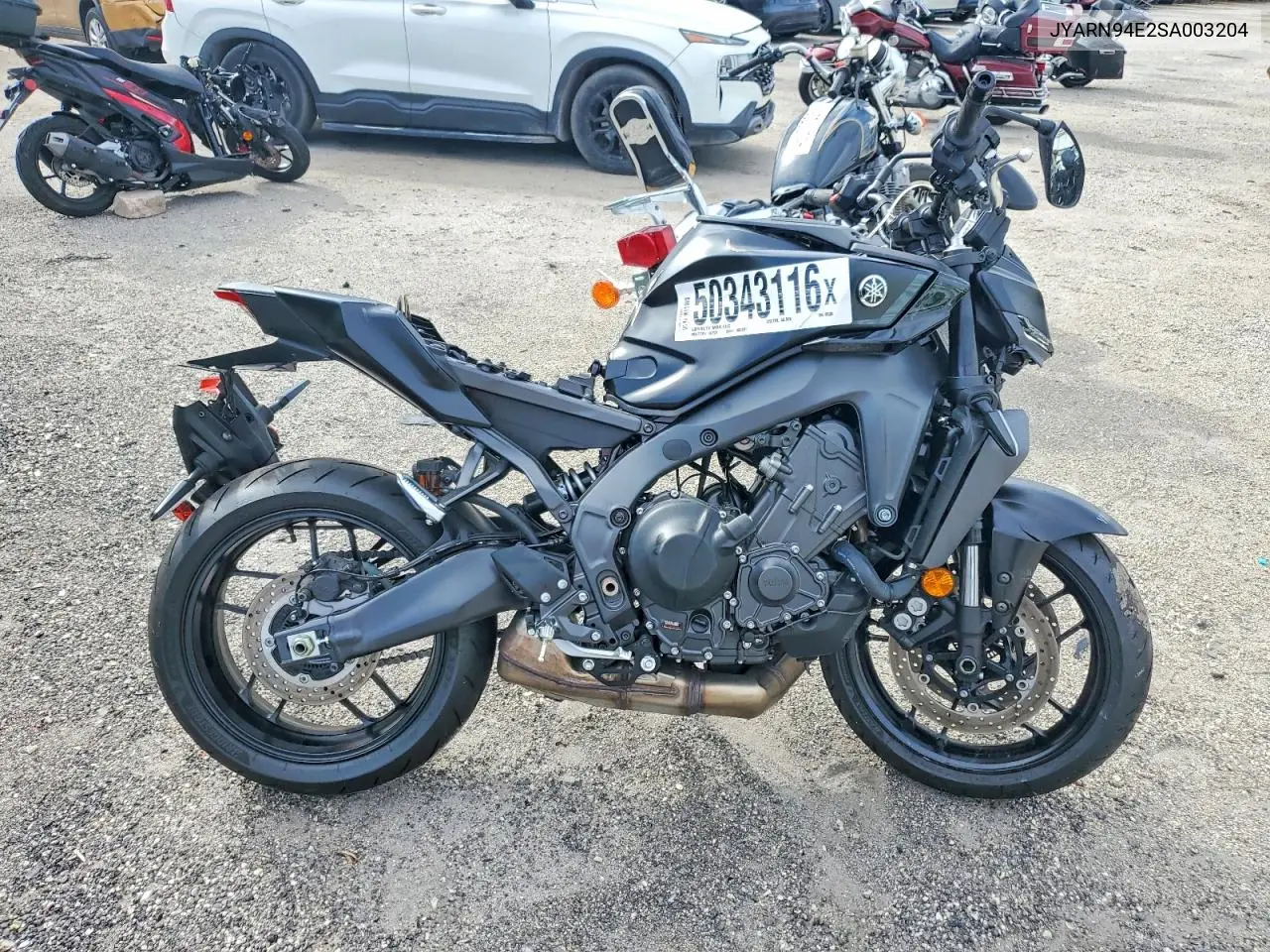 2025 Yamaha Mt09 VIN: JYARN94E2SA003204 Lot: 50343116