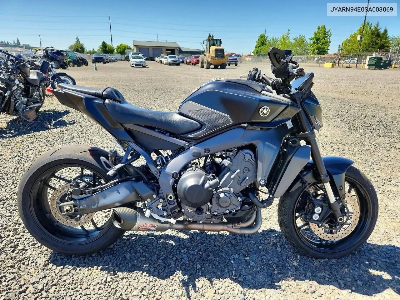 2025 Yamaha Mt09 VIN: JYARN94E0SA003069 Lot: 55543896