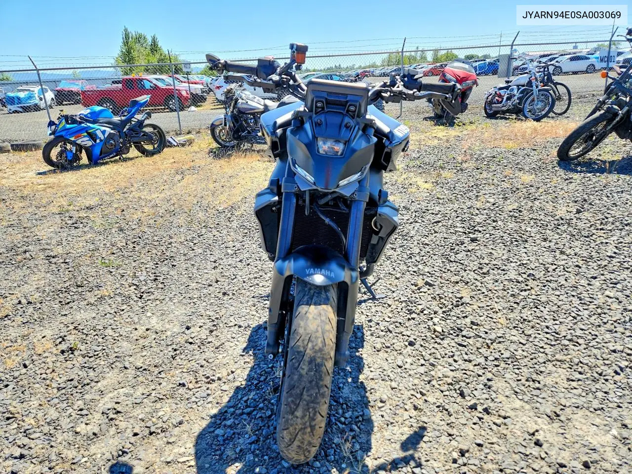 2025 Yamaha Mt09 VIN: JYARN94E0SA003069 Lot: 55543896