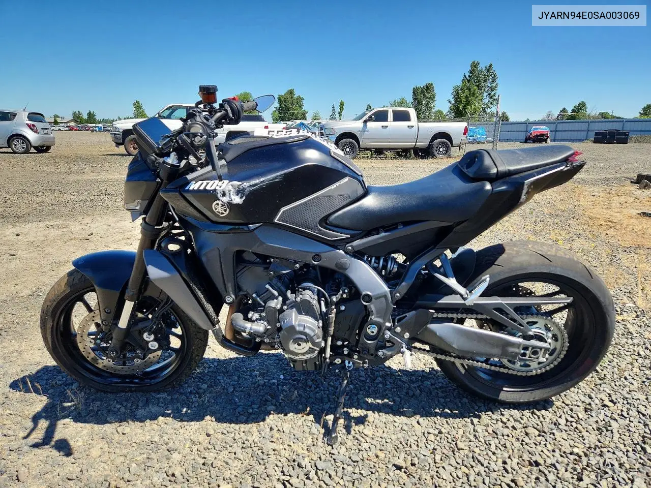 2025 Yamaha Mt09 VIN: JYARN94E0SA003069 Lot: 55543896