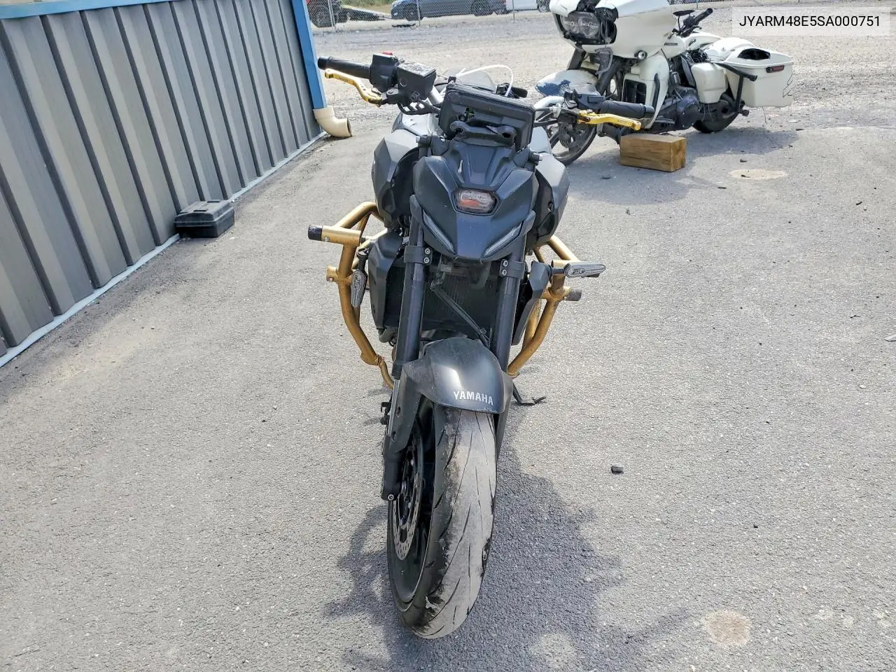 2025 Yamaha Mt07 VIN: JYARM48E5SA000751 Lot: 58619286