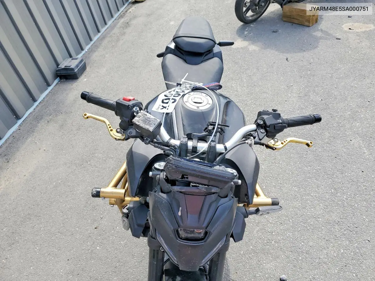 2025 Yamaha Mt07 VIN: JYARM48E5SA000751 Lot: 58619286
