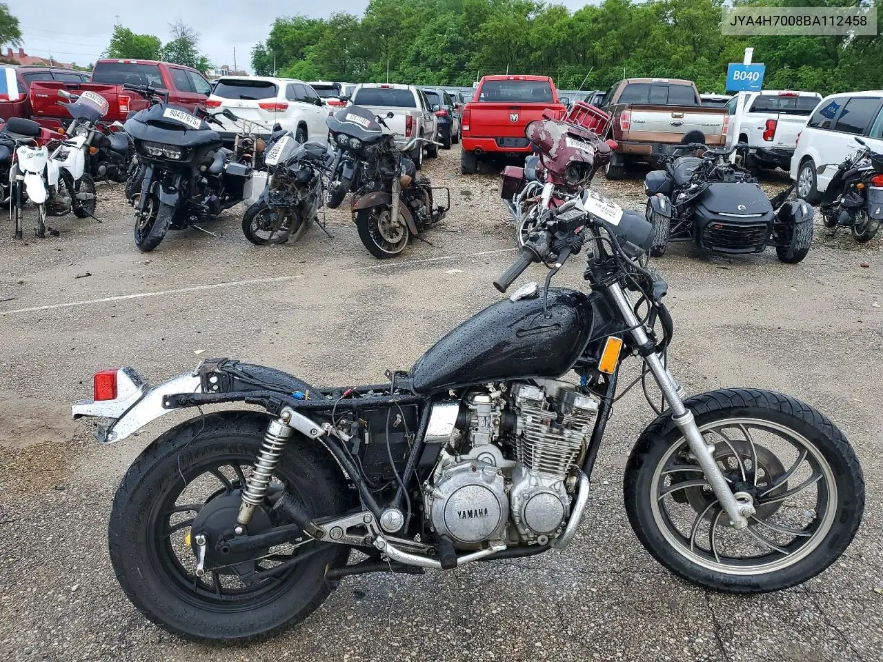 1981 Yamaha Xj650 VIN: JYA4H7008BA112458 Lot: 55581576