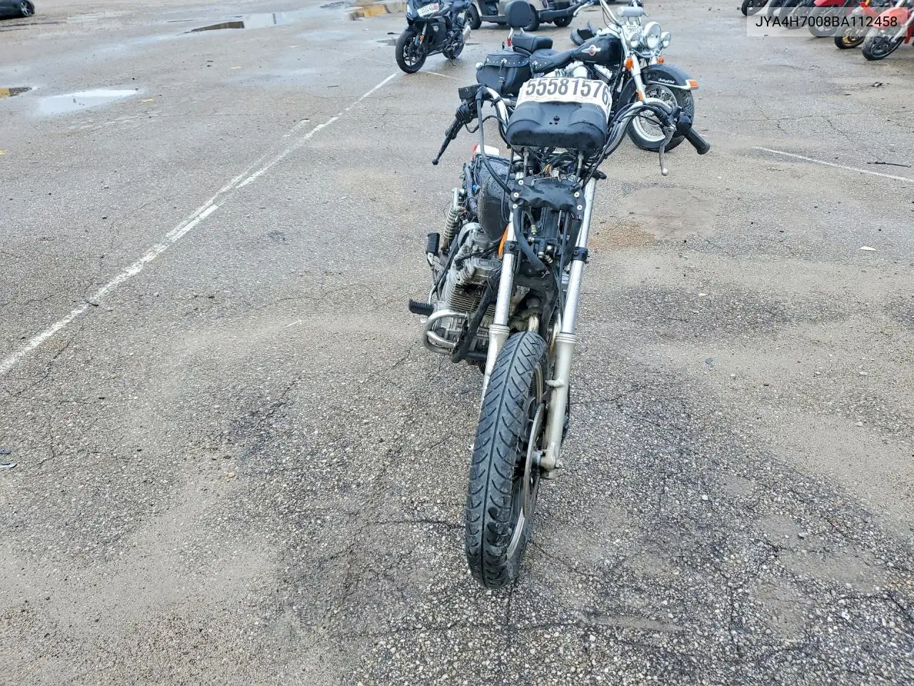 1981 Yamaha Xj650 VIN: JYA4H7008BA112458 Lot: 55581576