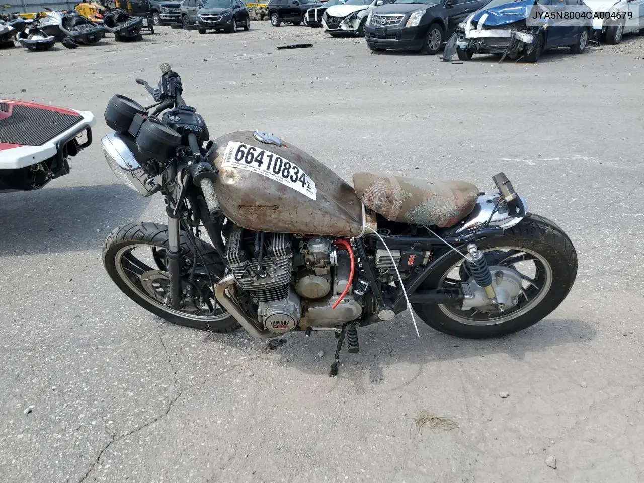 1982 Yama Xj650 VIN: JYA5N8004CA004679 Lot: 49682056