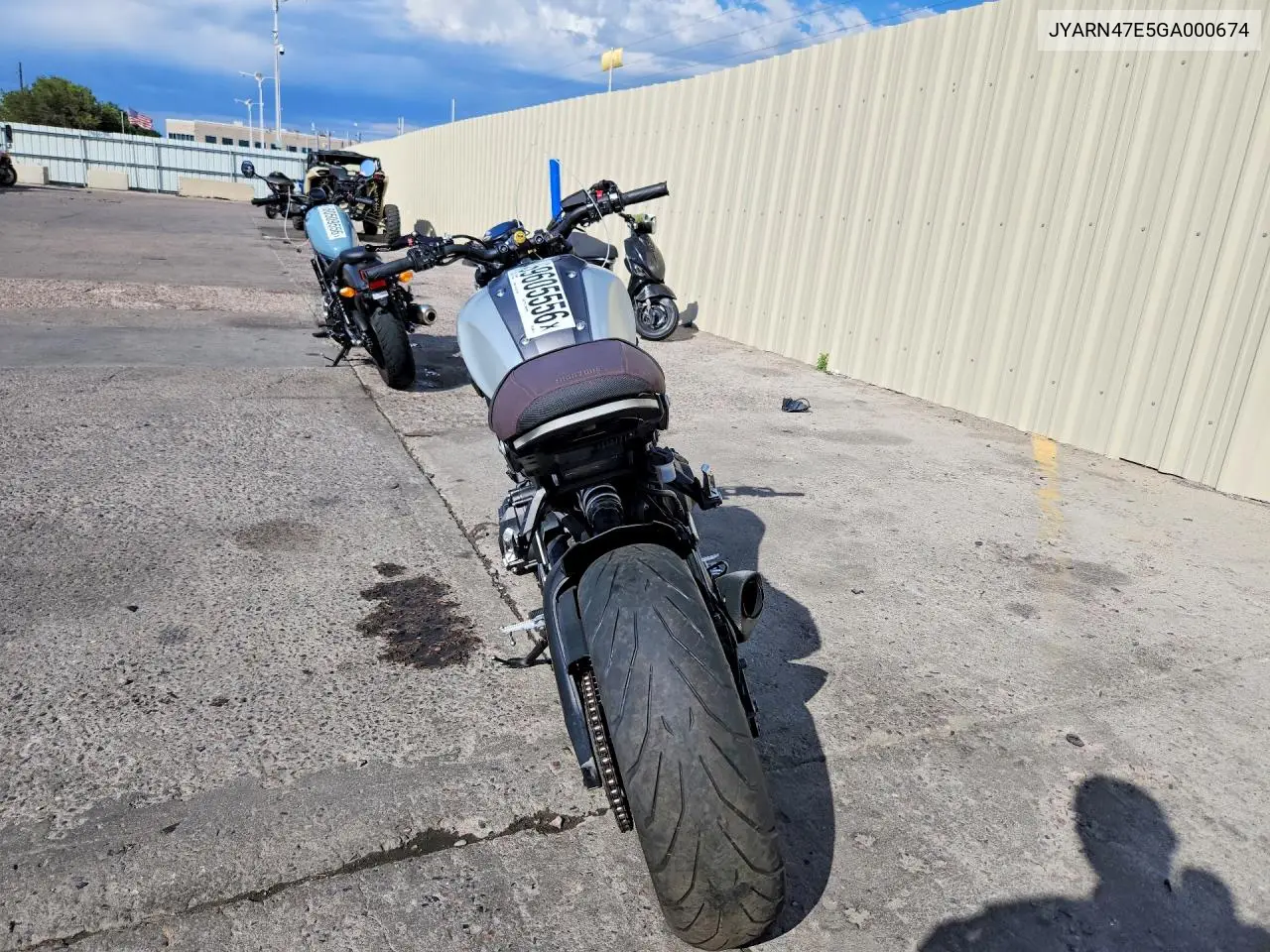 2016 Yamaha Xsr900 60Th Anniversary VIN: JYARN47E5GA000674 Lot: 59605556