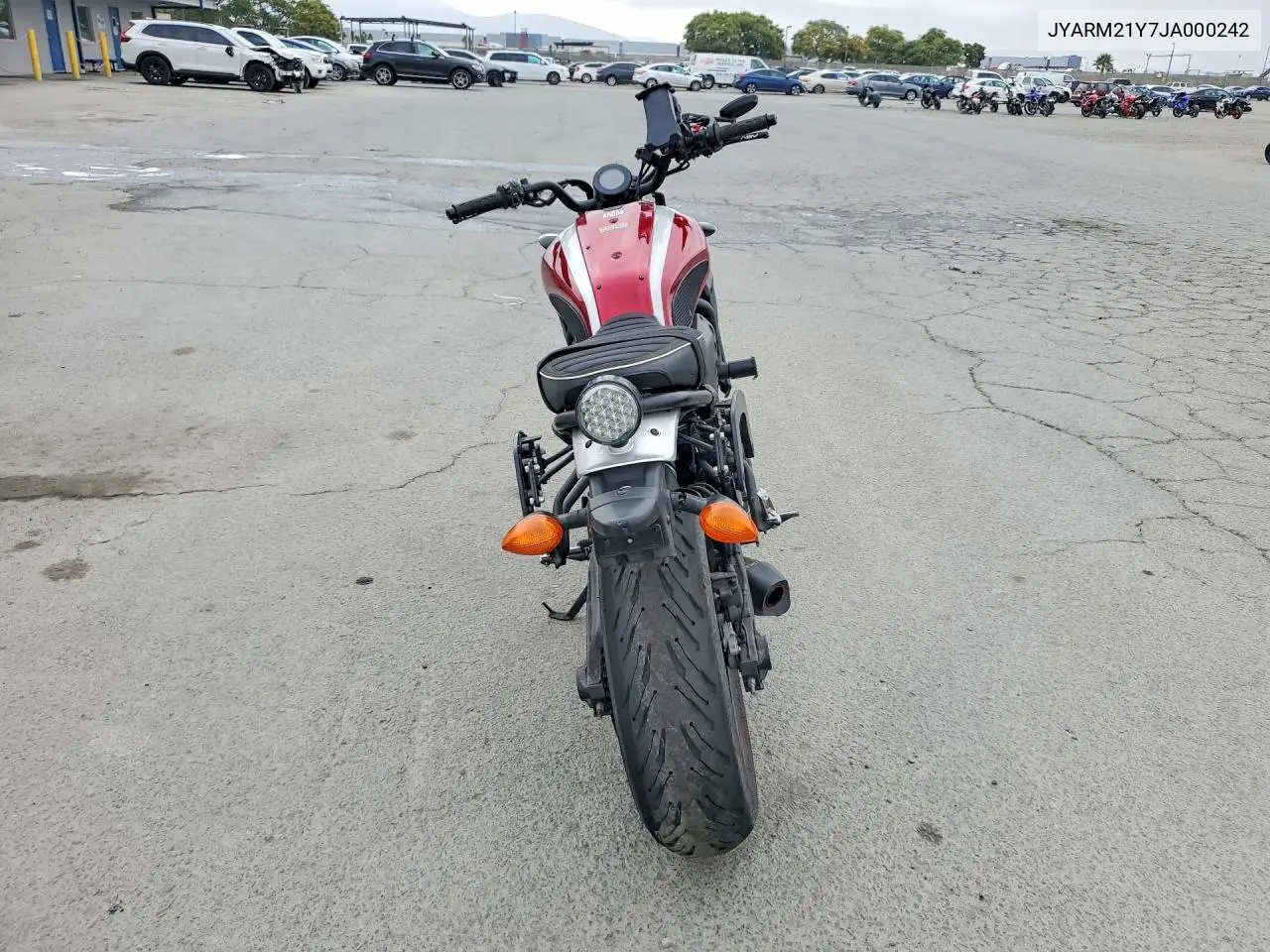 2018 Yamaha Xsr700 C VIN: JYARM21Y7JA000242 Lot: 56090936