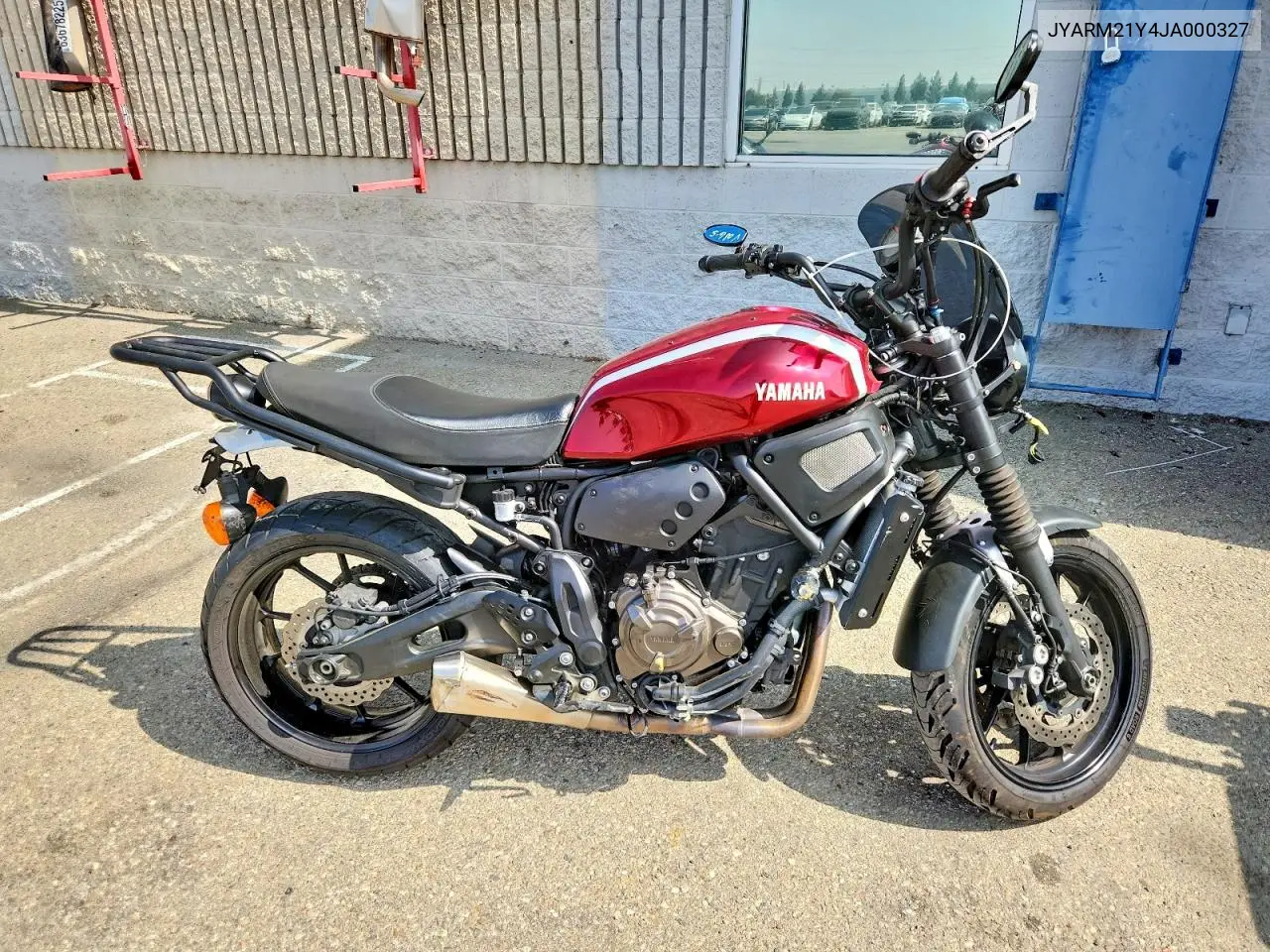 2018 Yamaha Xsr700 C VIN: JYARM21Y4JA000327 Lot: 58560766