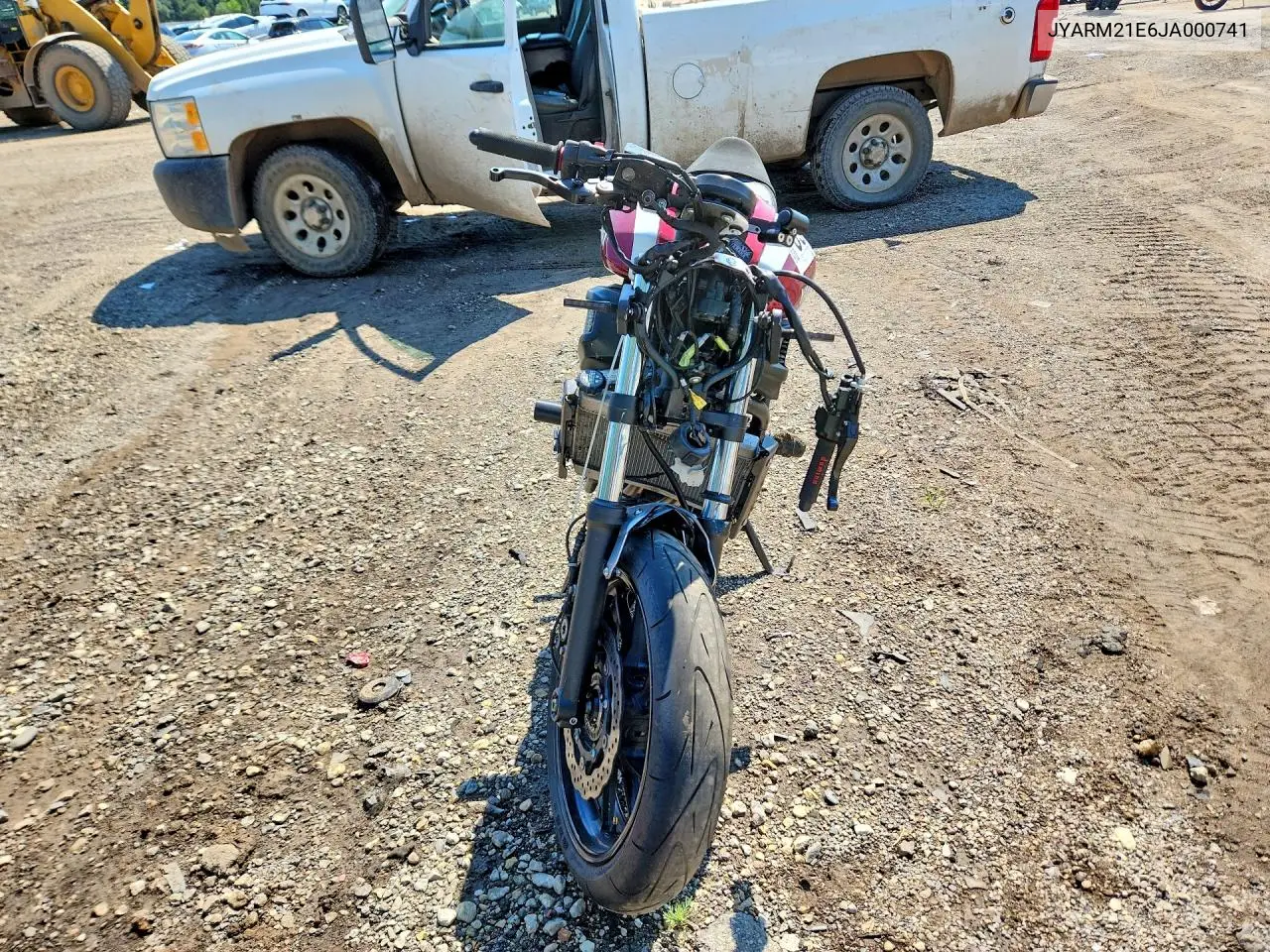 2018 Yamaha Xsr700Jr VIN: JYARM21E6JA000741 Lot: 59886836