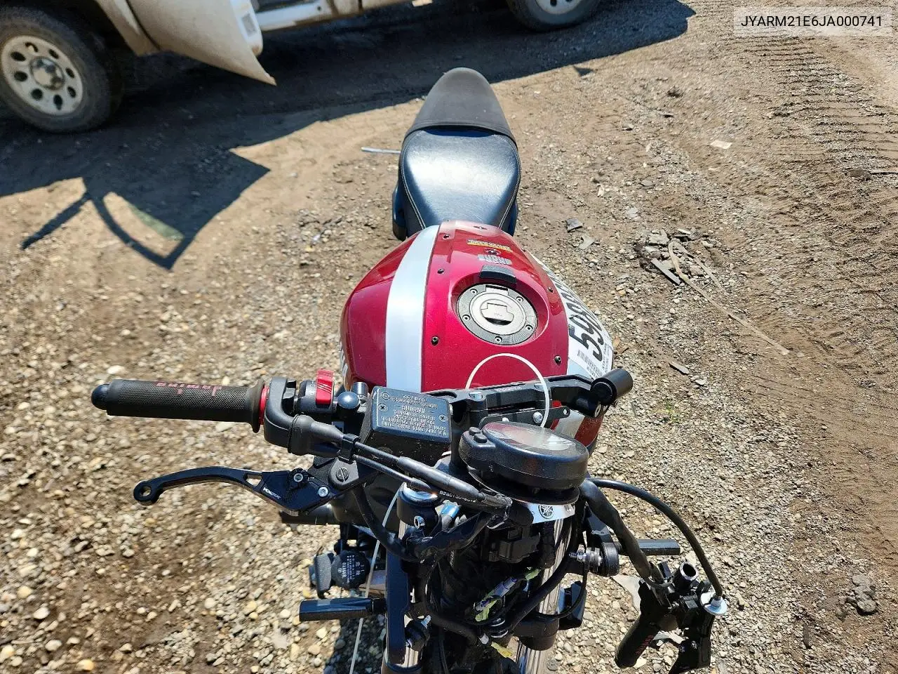 2018 Yamaha Xsr700Jr VIN: JYARM21E6JA000741 Lot: 59886836