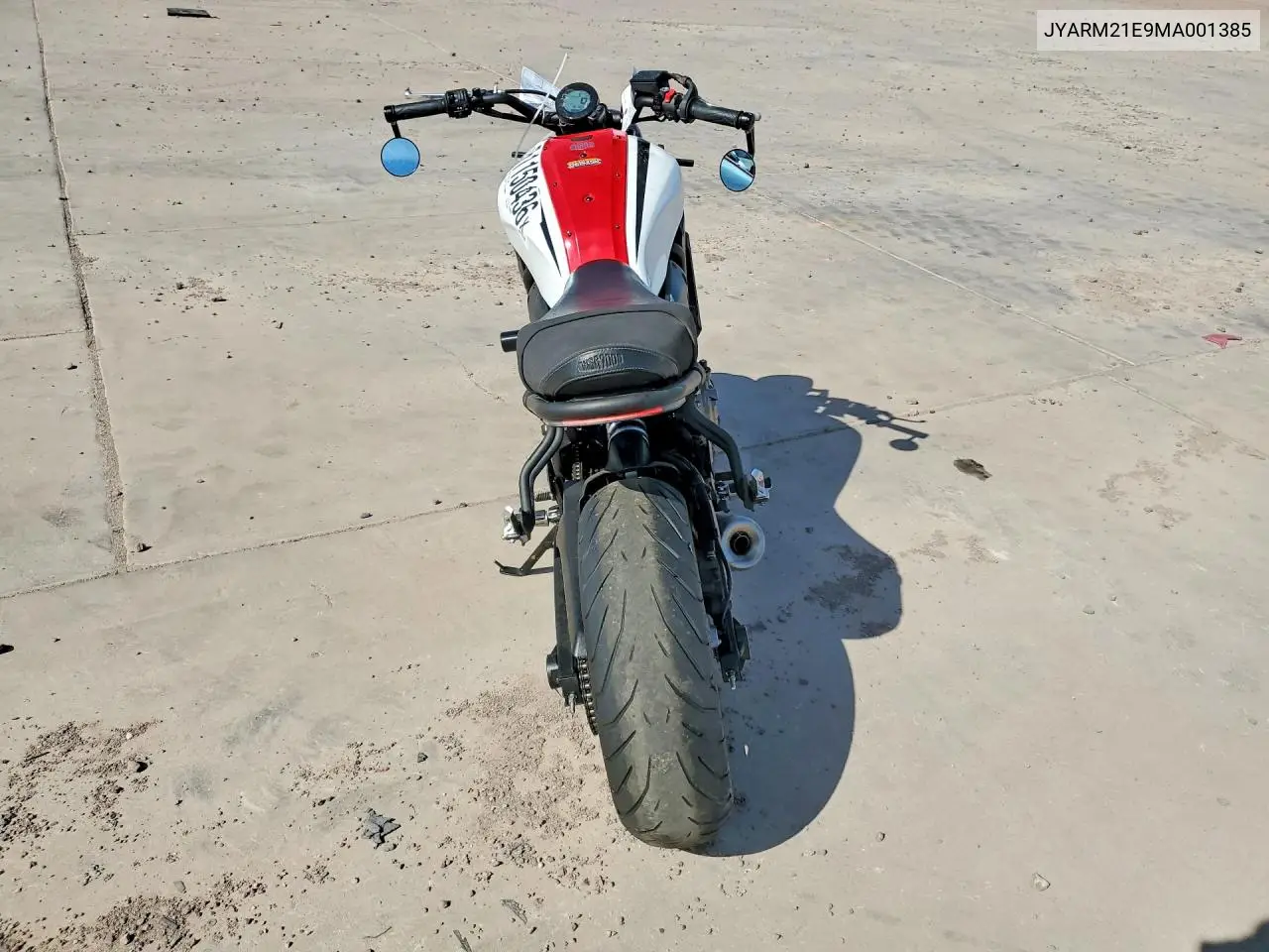 2021 Yamaha Xsr700 VIN: JYARM21E9MA001385 Lot: 51150436