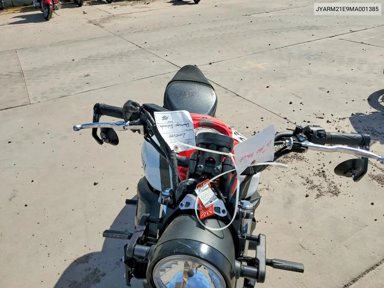 2021 Yamaha Xsr700 VIN: JYARM21E9MA001385 Lot: 51150436