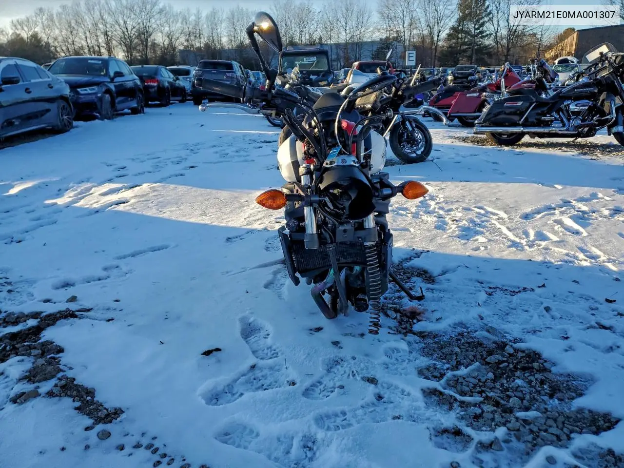 2021 Yamaha Xsr700 VIN: JYARM21E0MA001307 Lot: 96908085