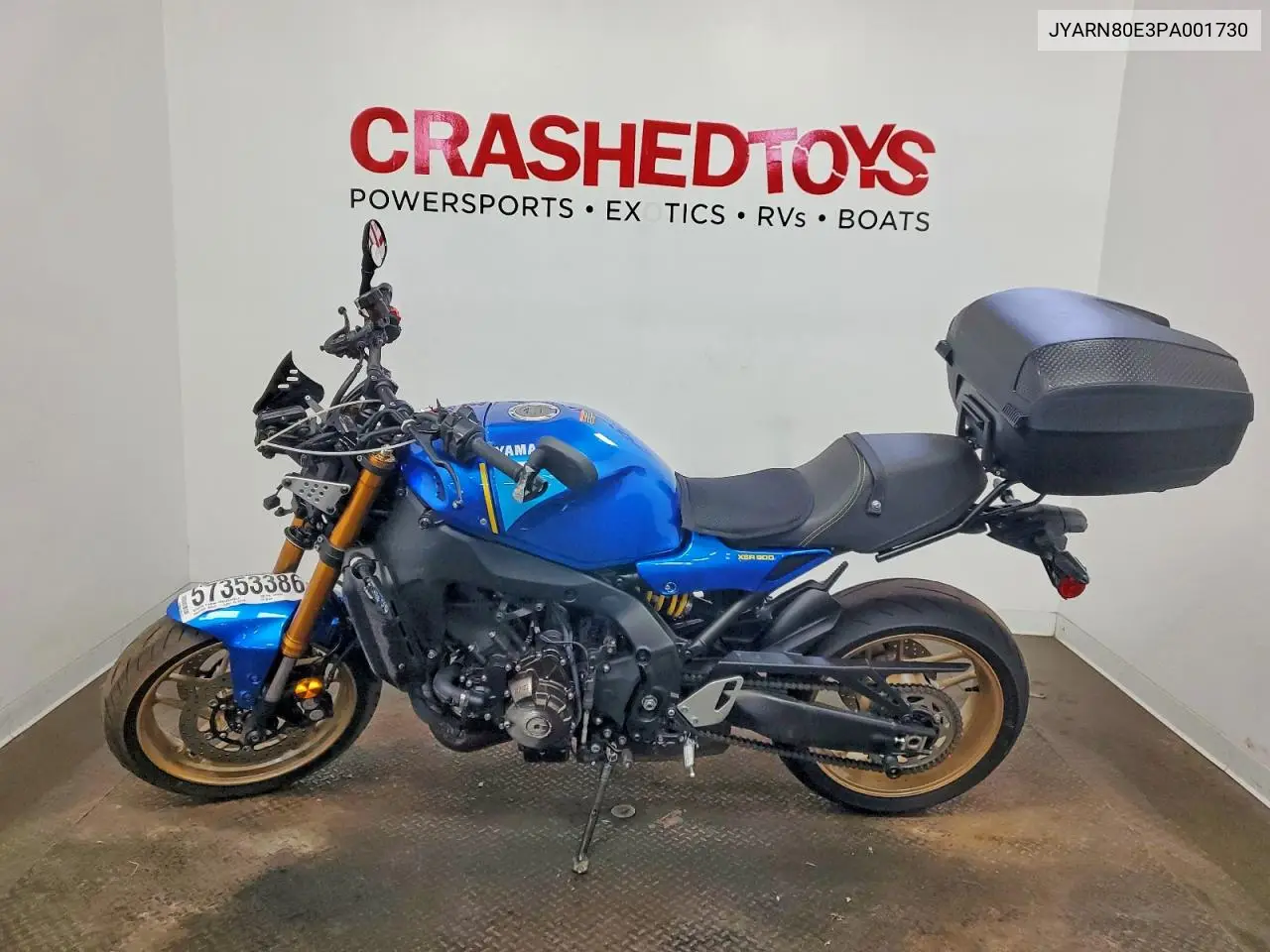 2023 Yamaha Mtm890 VIN: JYARN80E3PA001730 Lot: 57353386