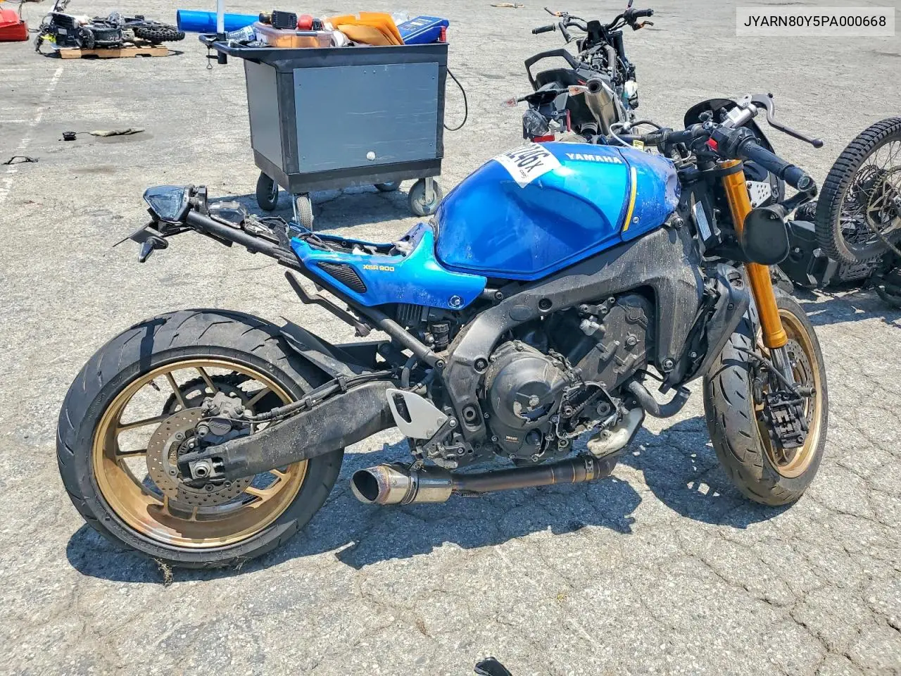 2023 Yamaha Mtm890 C VIN: JYARN80Y5PA000668 Lot: 57912246