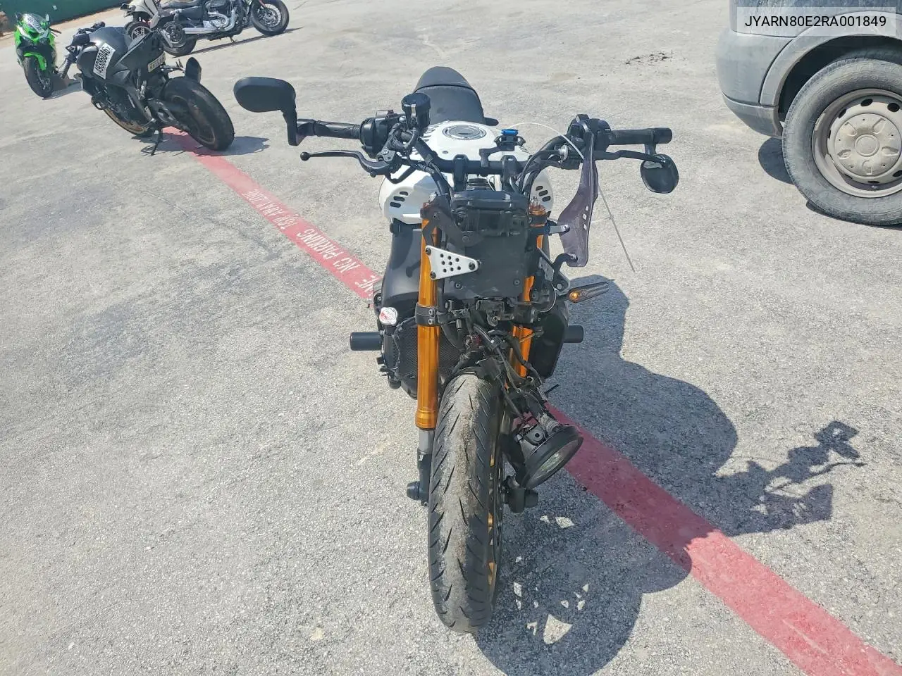 2024 Yamaha Mtm890 VIN: JYARN80E2RA001849 Lot: 49384846