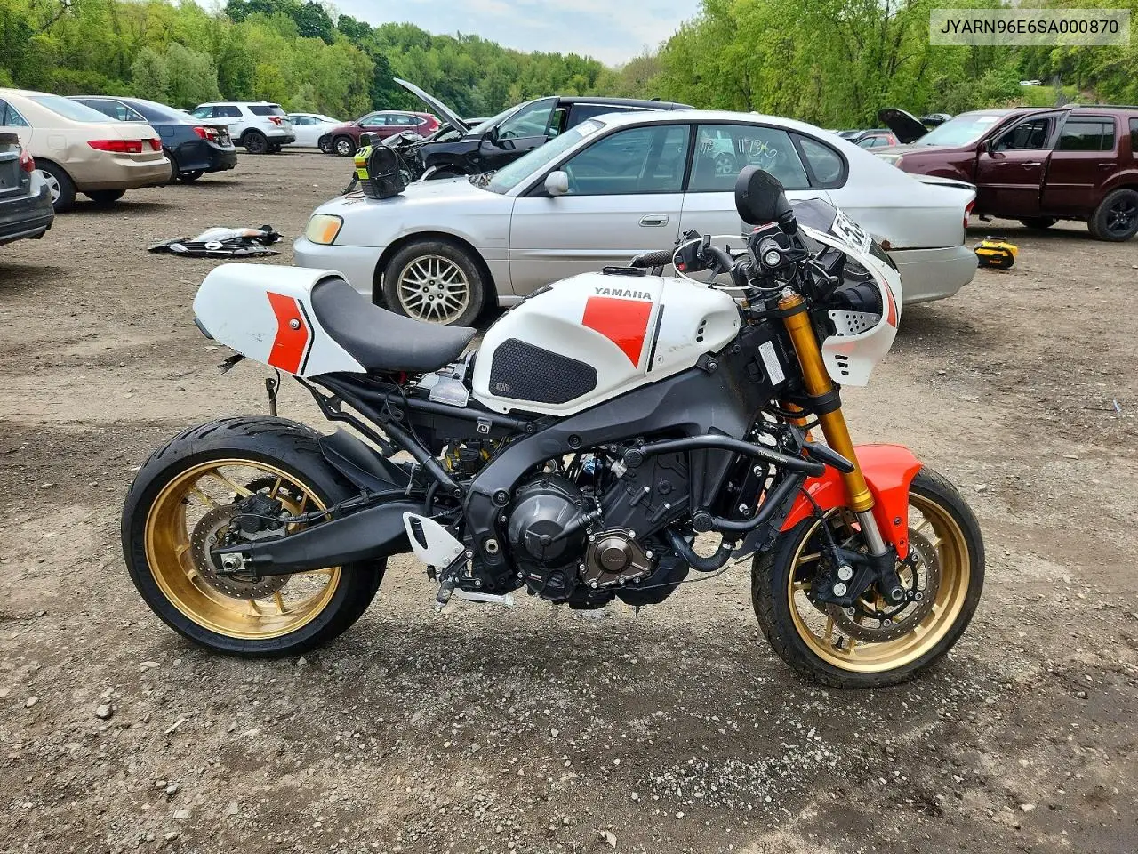 2025 Yamaha Mtm890 VIN: JYARN96E6SA000870 Lot: 53429106