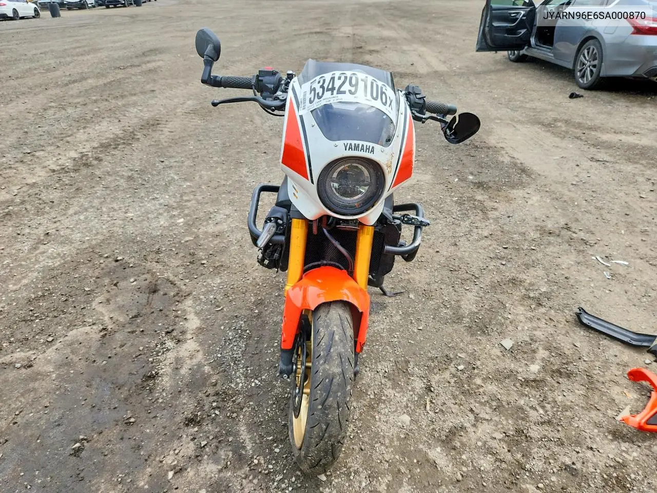 2025 Yamaha Mtm890 VIN: JYARN96E6SA000870 Lot: 53429106