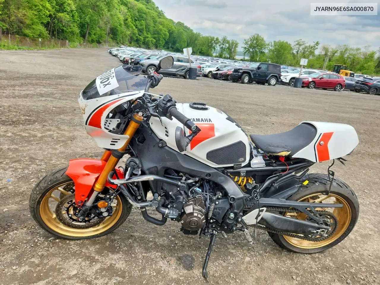 2025 Yamaha Mtm890 VIN: JYARN96E6SA000870 Lot: 53429106