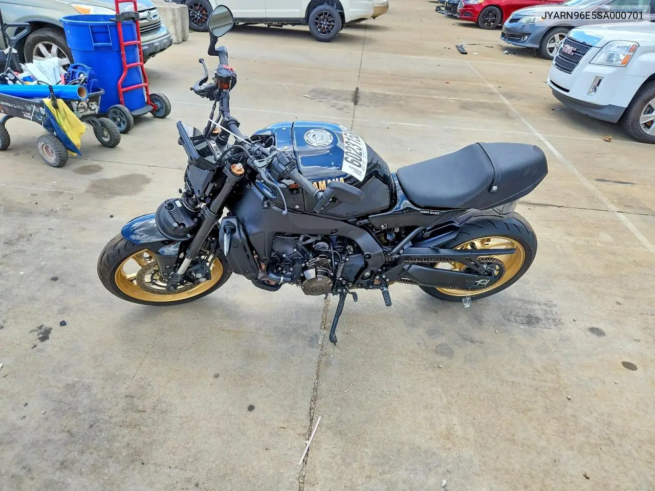2025 Yamaha Mtm890 VIN: JYARN96E5SA000701 Lot: 60231586