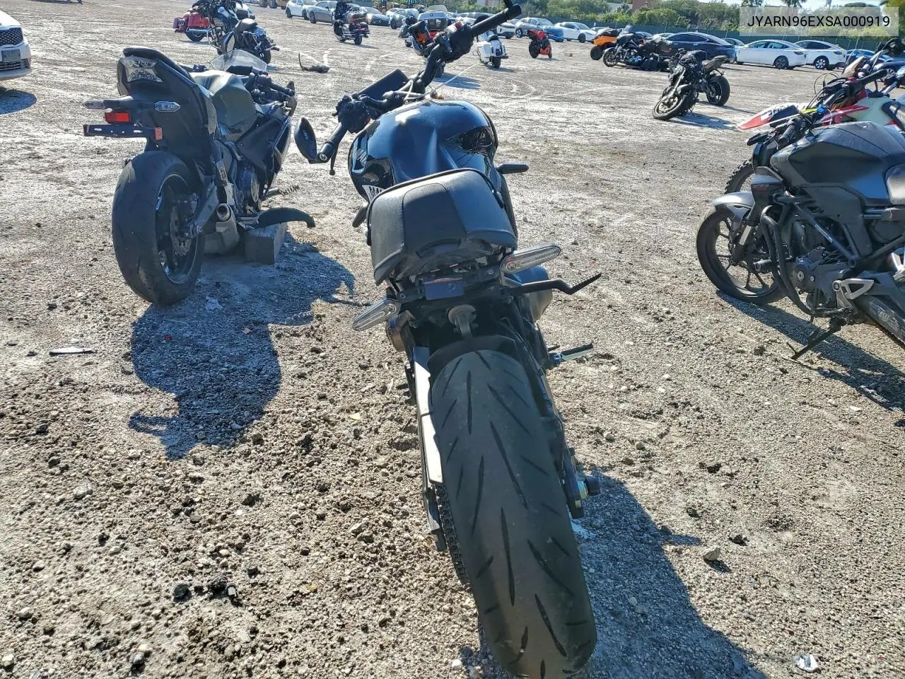 2025 Yamaha Mtm890 VIN: JYARN96EXSA000919 Lot: 98391505