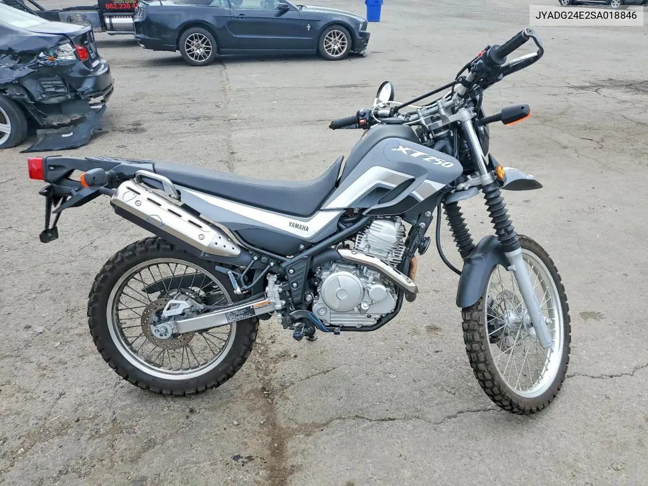 2025 Yamaha Xt250 VIN: JYADG24E2SA018846 Lot: 62145296