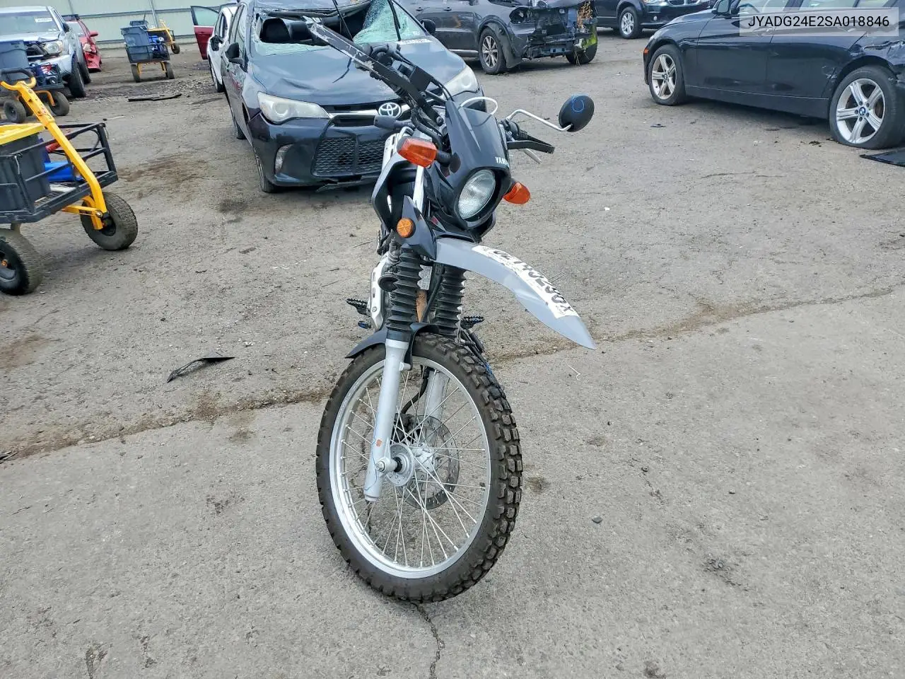 2025 Yamaha Xt250 VIN: JYADG24E2SA018846 Lot: 62145296