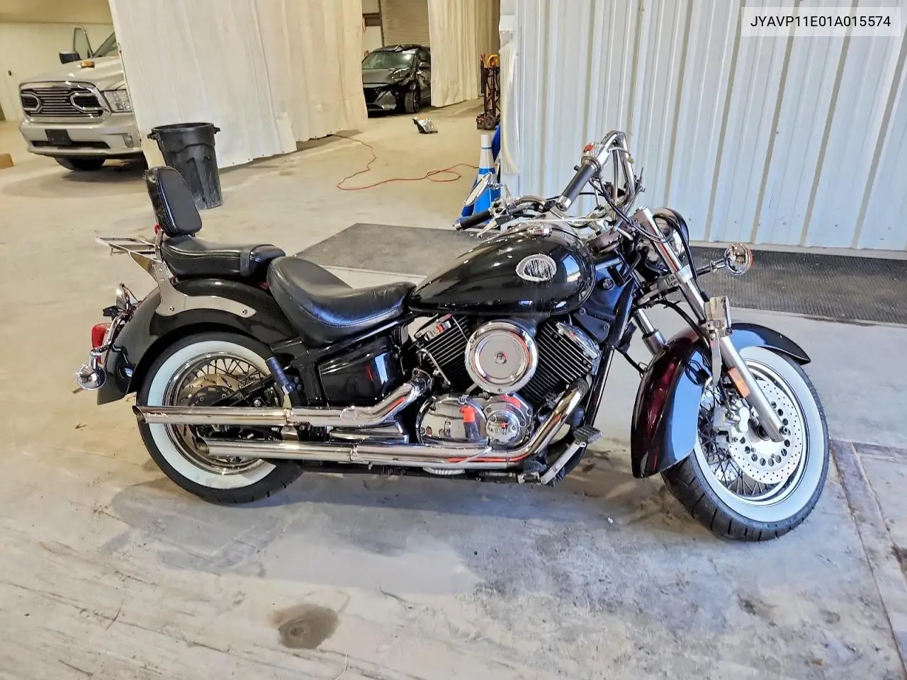 2001 Yamaha Xvs1100 VIN: JYAVP11E01A015574 Lot: 59969396