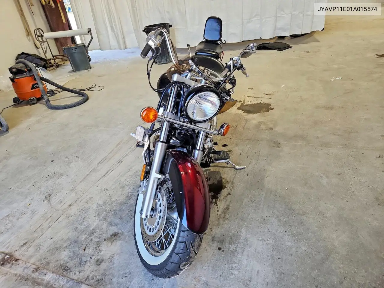 2001 Yamaha Xvs1100 VIN: JYAVP11E01A015574 Lot: 59969396