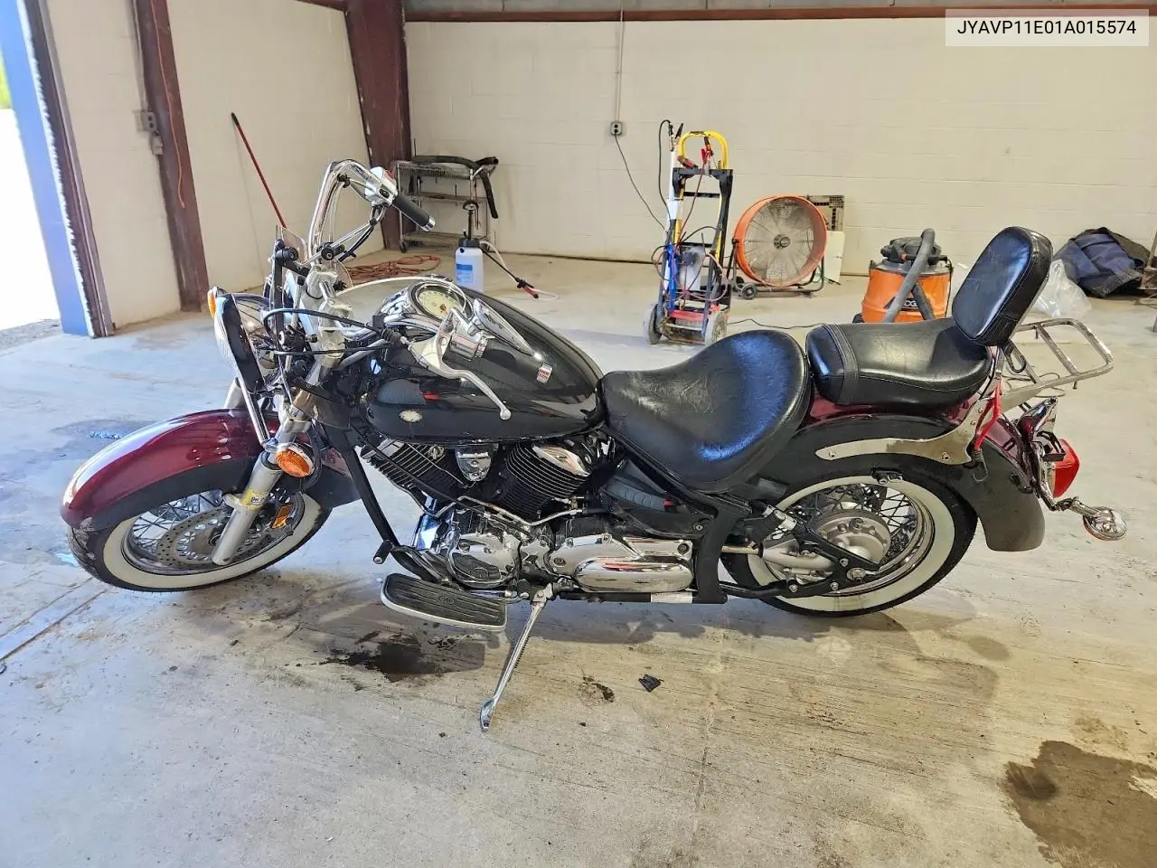 2001 Yamaha Xvs1100 VIN: JYAVP11E01A015574 Lot: 59969396